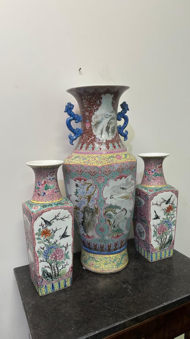 vasi in porcellana cinese