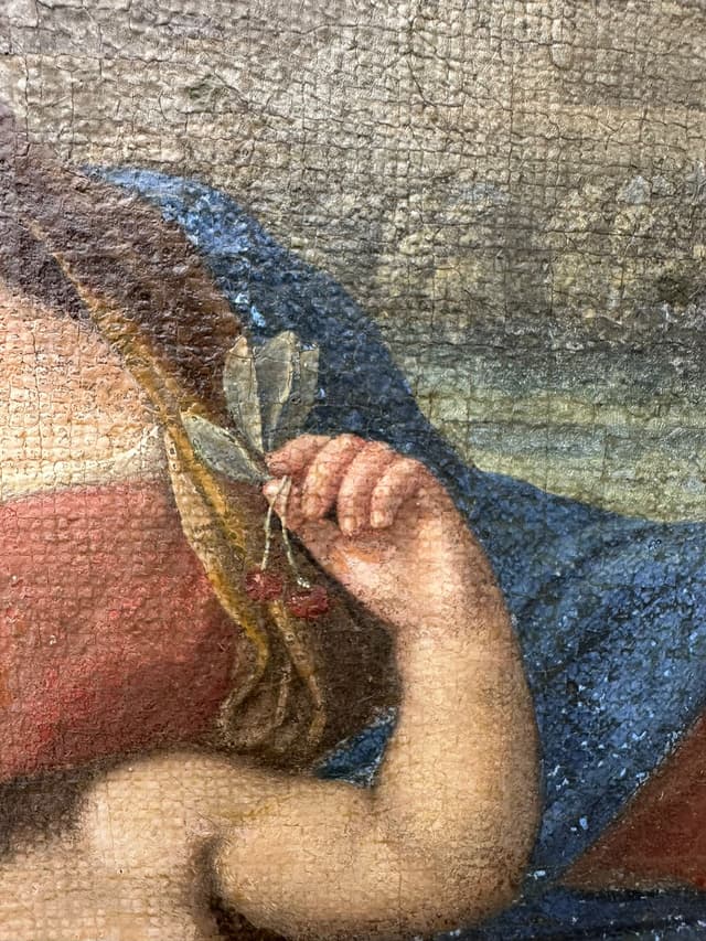 dipinto olio su tela XVIII secolo Italia