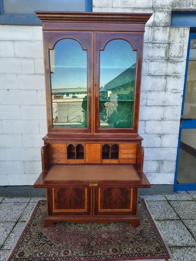 Libreria Inglese XIX secolo Mogano