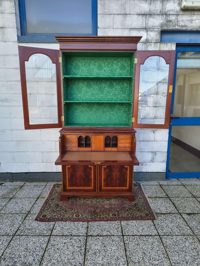 Libreria Inglese XIX secolo Mogano